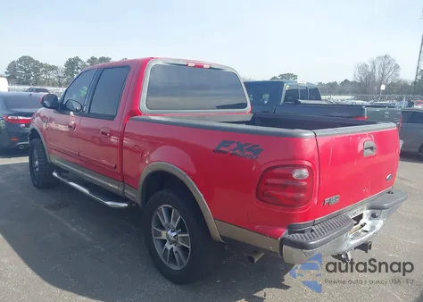 2002 Ford F-150 Lariat/Xlt z USA, uszkodzony, nr VIN 1FTRW08L92KA72052